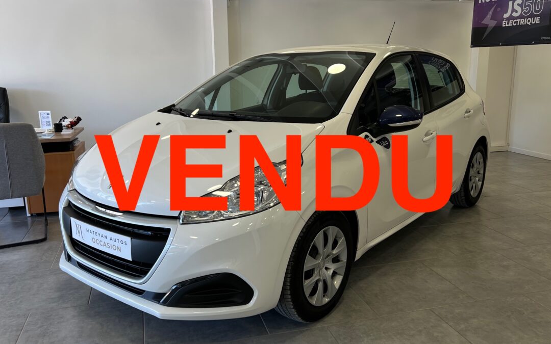 PEUGEOT 208 – 1,2L VTI 83CH – FINITION LIKE – 5P –
